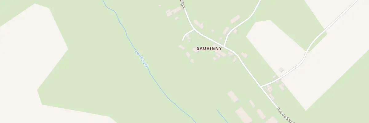 Plan du 466 Rue de Sauvigny à Aunay-en-Bazois