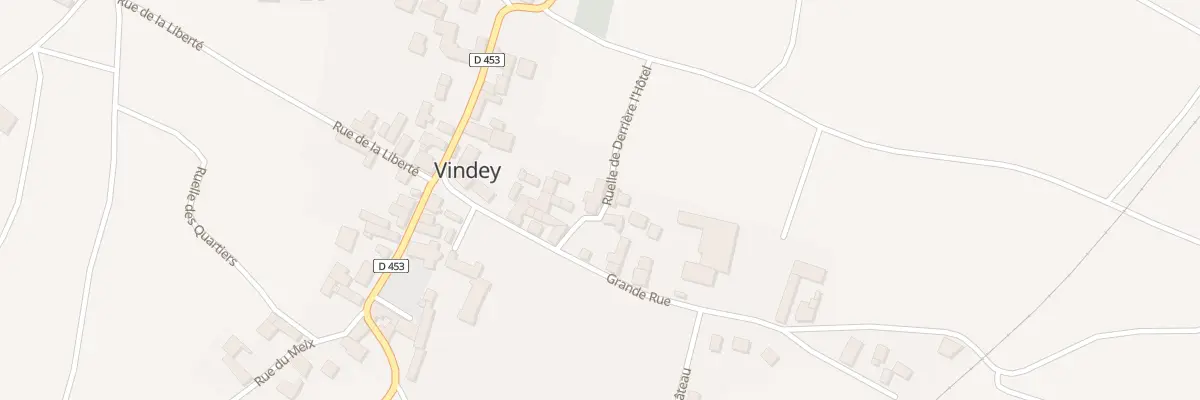 Plan du 4 Rle de Derriere l’Hotel à Vindey