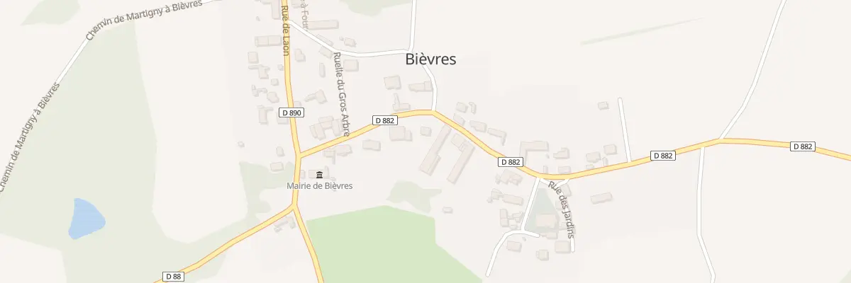 Plan du 8B Rue de Festieux à Bièvres