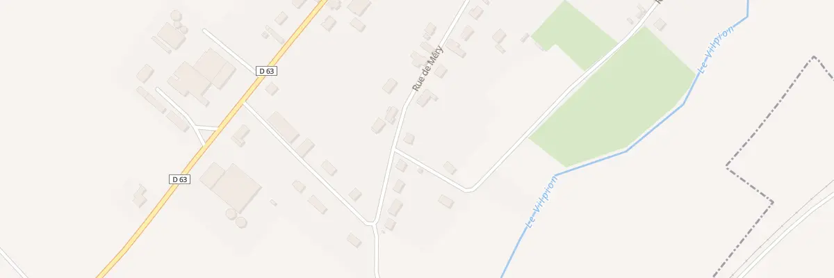 Plan du 35 Rue de Méry à Erlon