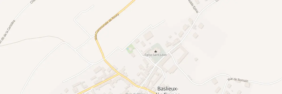 Plan du 8 All des Templiers à Baslieux-lès-Fismes