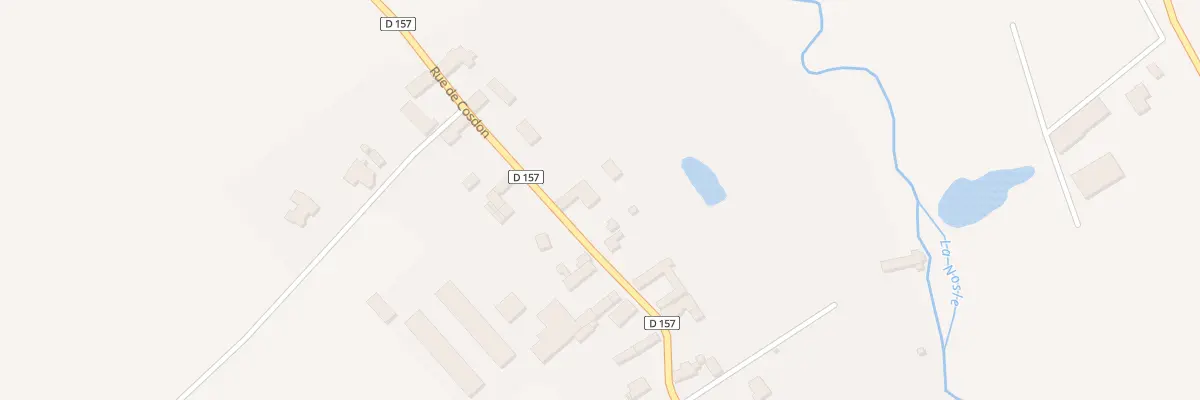 Plan du 30 Rue de Cosdon à Paisy-Cosdon