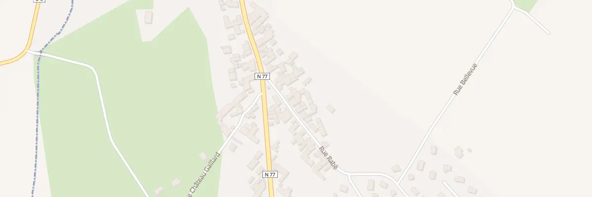Plan du 9 Rue Rabé à Pontigny
