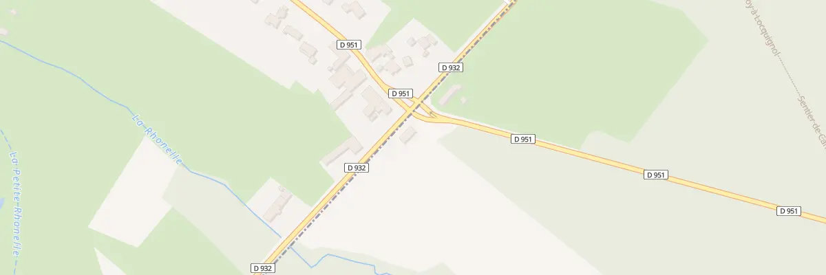 Plan du 7B Carrefour de la Maison Rou à Locquignol