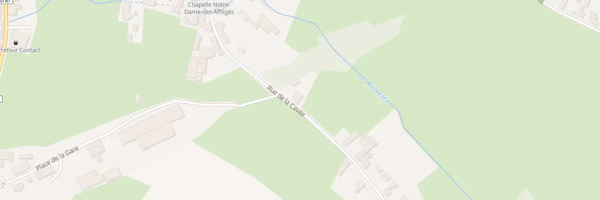 Plan du 260 Rue de la Cavée à Gommegnies