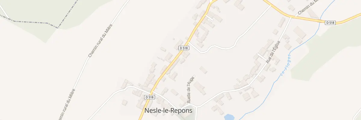 Plan du 16 Rue de la Liberation à Nesle-le-Repons