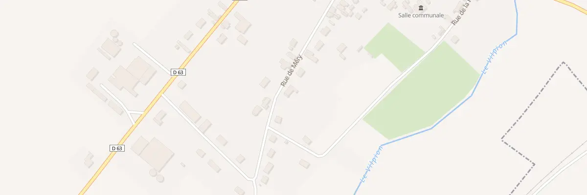 Plan du 33 Rue de Méry à Erlon