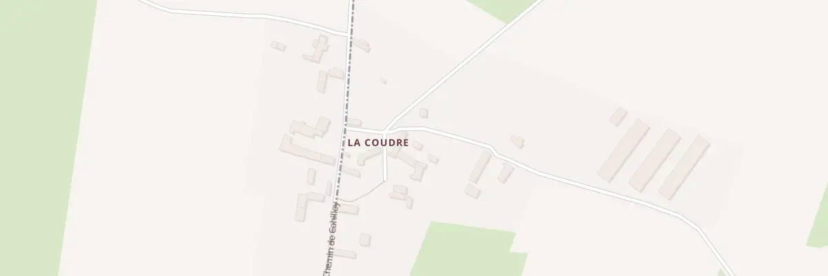 Plan du 9 Rue de la Rue Chêvre (coudre) à Sormery