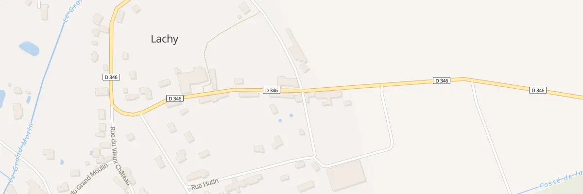 Plan du 24 Rue de la Reine Blanche à Lachy