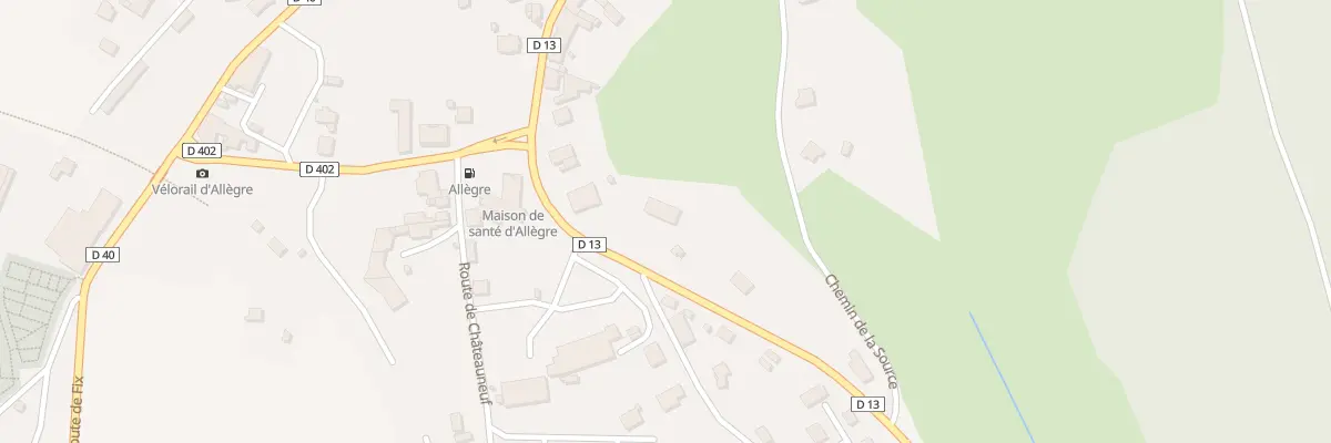 Plan du 59 Rue du Mont Bar à Allègre