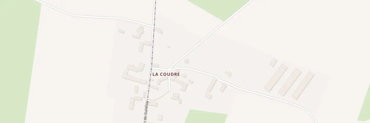 Plan du 10 Rue de la Rue Chêvre (coudre) à Sormery