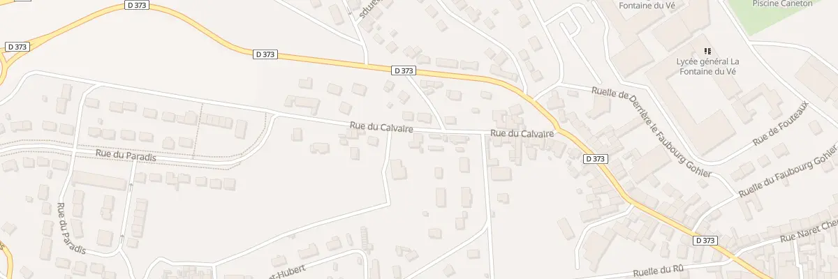 Plan du 20 Rue du Calvaire à Sézanne