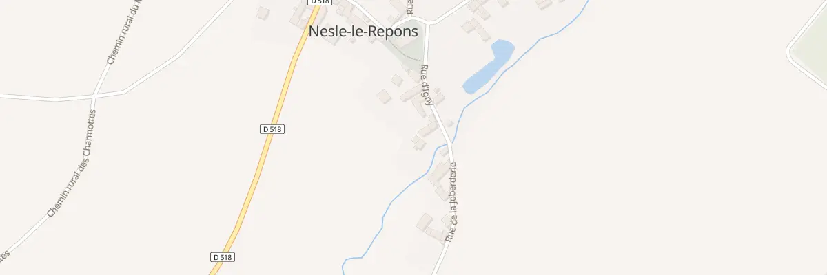 Plan du 14 Rue d’Igny à Nesle-le-Repons
