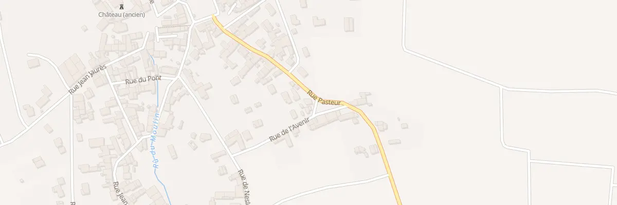 Plan du 10C Rue Pasteur à Troissy