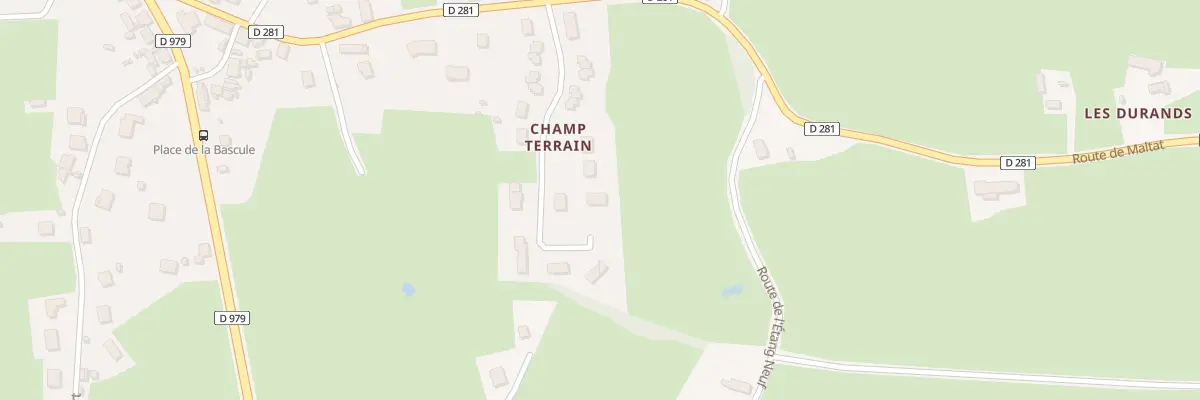 Plan du 30 Rue du Champ Terrain à Vitry-sur-Loire