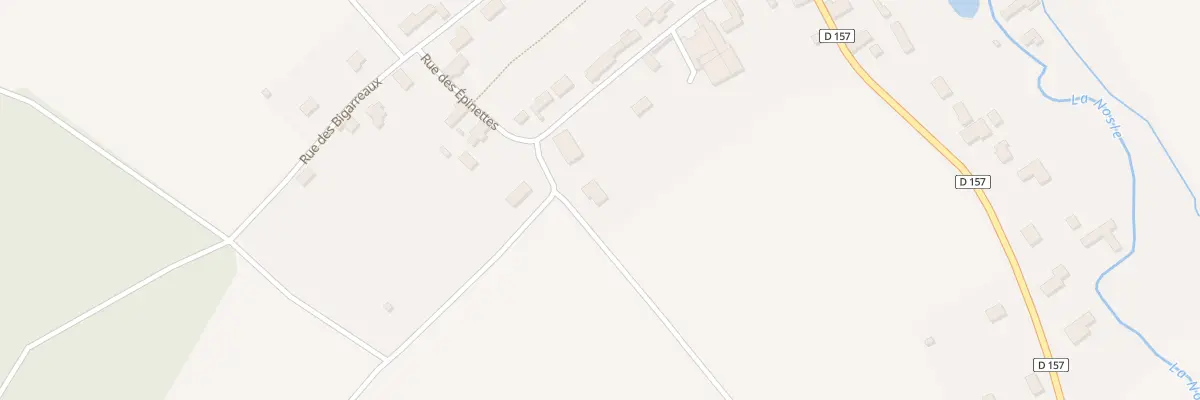 Plan du 13 Rue des Epinettes à Paisy-Cosdon