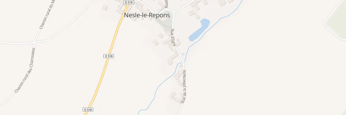 Plan du 10 Rue d’Igny à Nesle-le-Repons