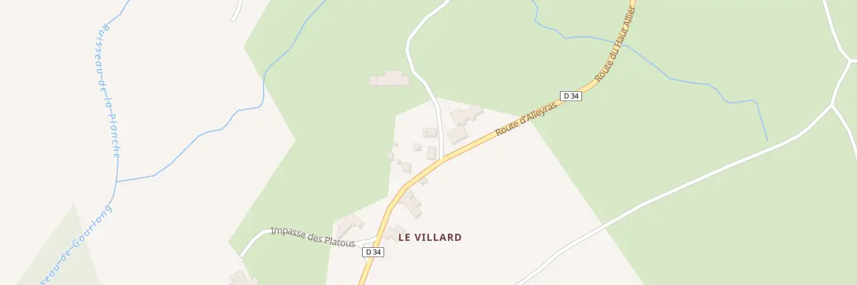 Plan du 5107 Le Villard à Saint-Jean-Lachalm