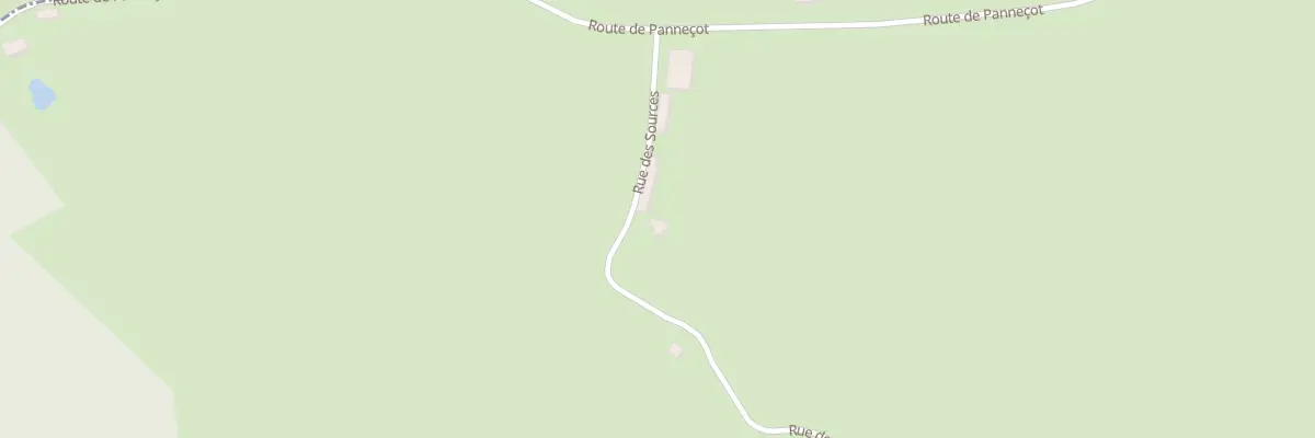 Plan du 72 Le Mousseau à Isenay