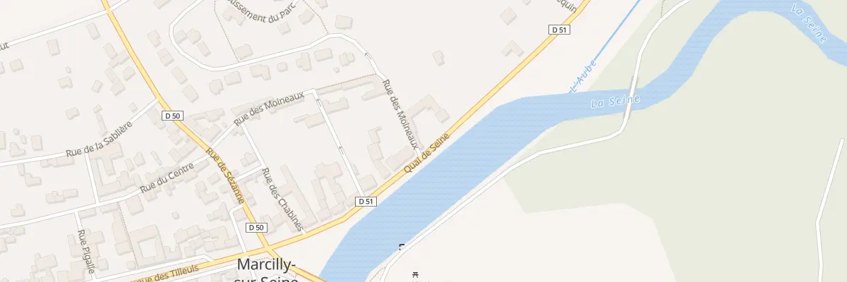 Plan du 4 Quai de Seine à Marcilly-sur-Seine
