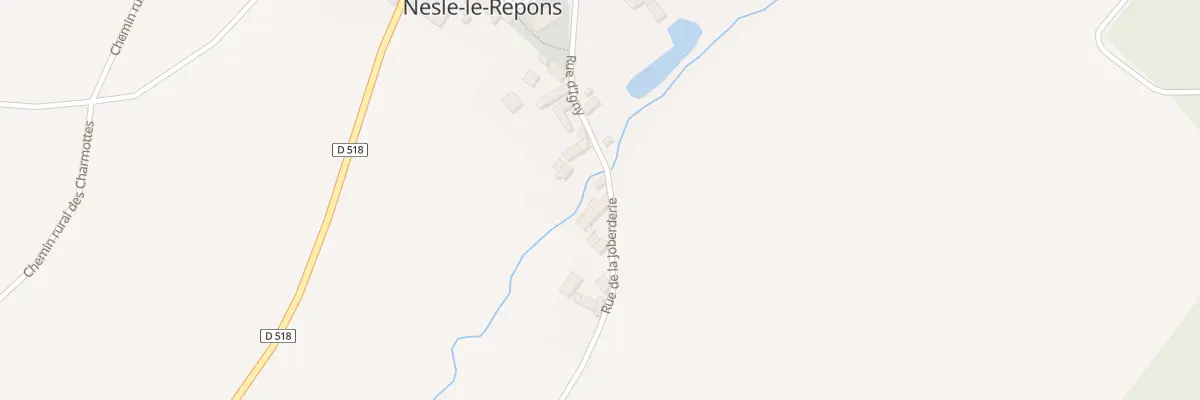 Plan du 16 Rue d’Igny à Nesle-le-Repons