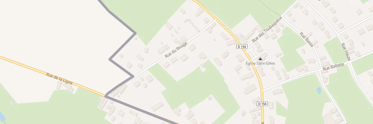 Plan du 6 Rue du Rivage à La Flamengrie