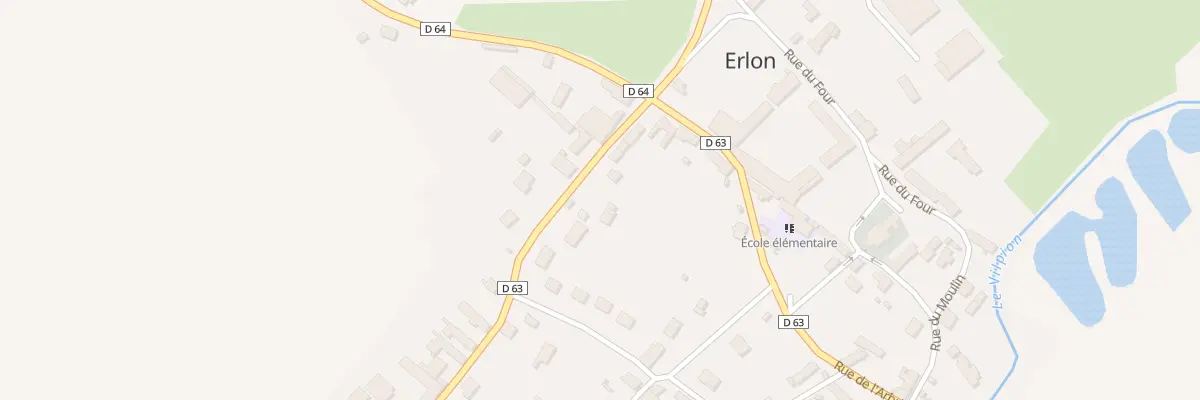 Plan du 3 Rue du Maréchal Drouet à Erlon