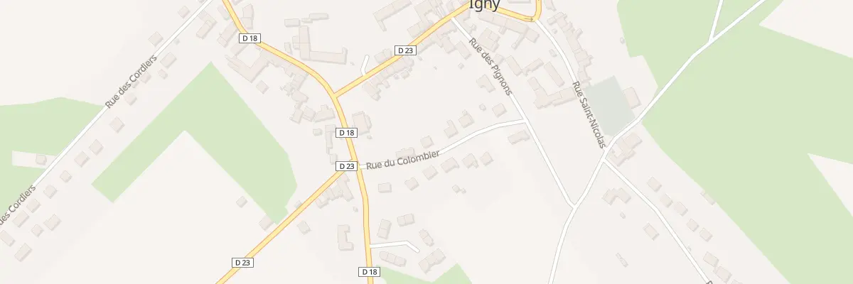 Plan du 5 Rue du Colombier à Igny-Comblizy