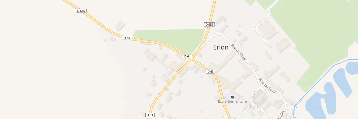 Plan du 2 Rue du Maréchal Drouet à Erlon
