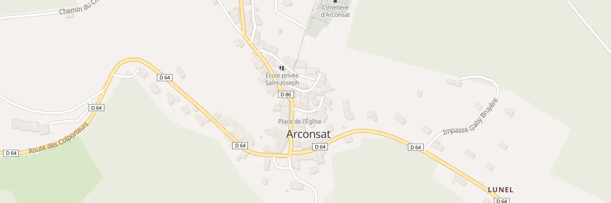 Plan du 5273 Arconsat à Arconsat