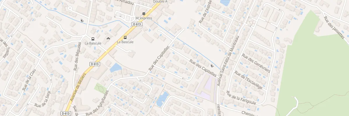 Plan du 11 Rue des Capitelles à Gigean