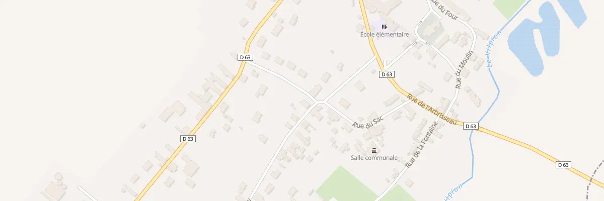 Plan du 8 Rue de Méry à Erlon