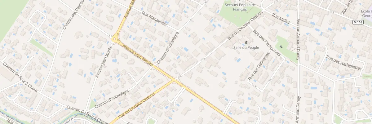 Plan du 30 Rue Docteur Ombras à Cournonterral