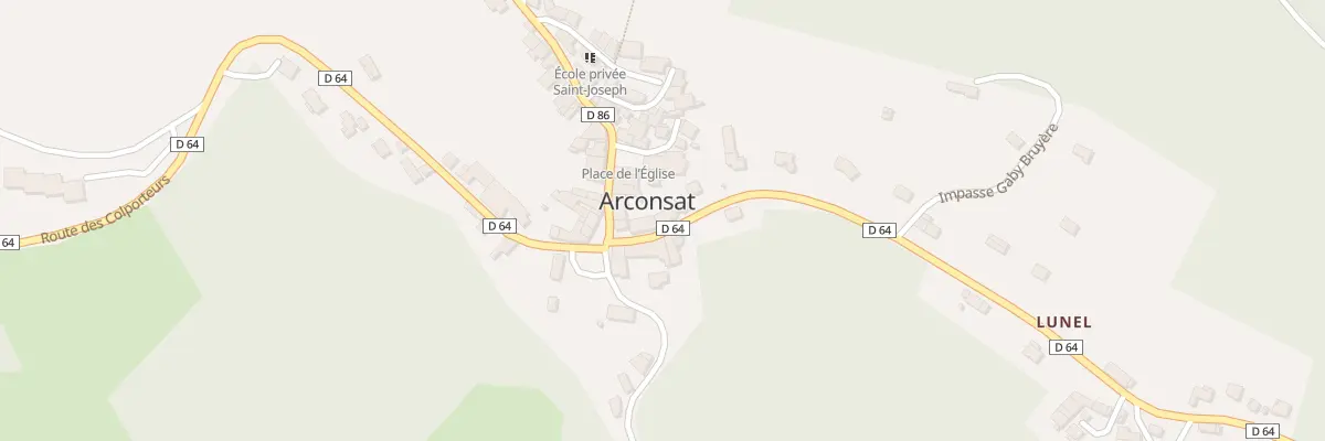 Plan du 5258 Arconsat à Arconsat
