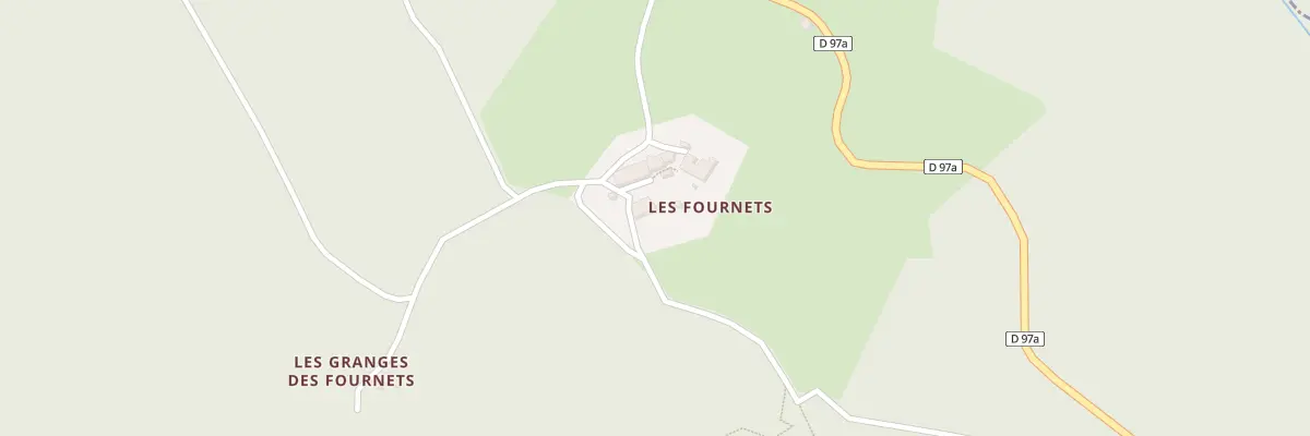 Plan du 5206 Les Fournets à Marat