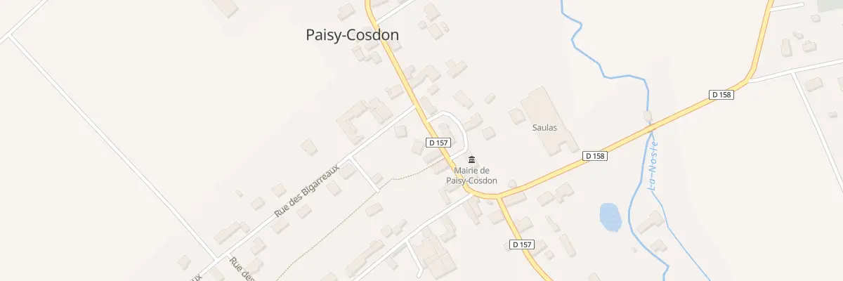 Plan du 19 Rue de Cosdon à Paisy-Cosdon