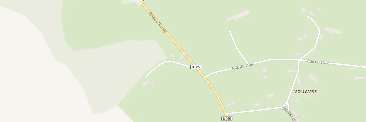 Plan du 50 Che du Buisson Rond à Tamnay-en-Bazois