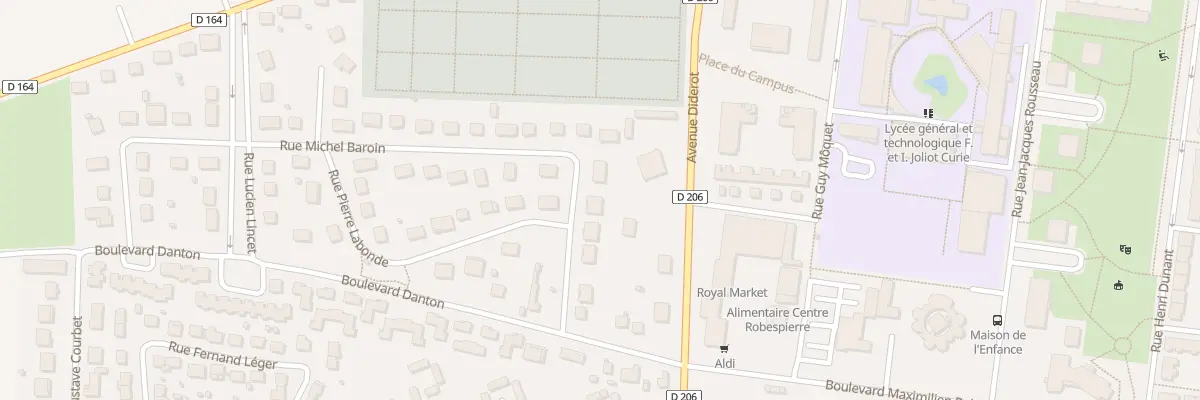 Plan du 10 Rue Michel Baroin à Romilly-sur-Seine