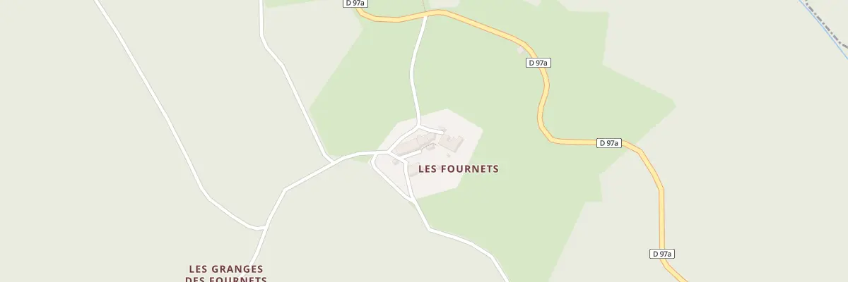 Plan du 5204 Les Fournets à Marat