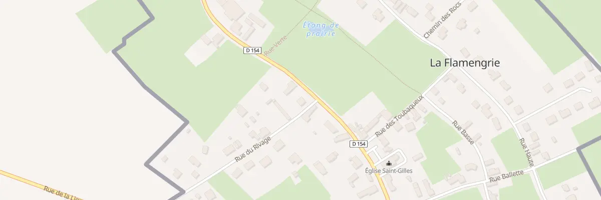 Plan du 32B Rue de l’Eglise à La Flamengrie