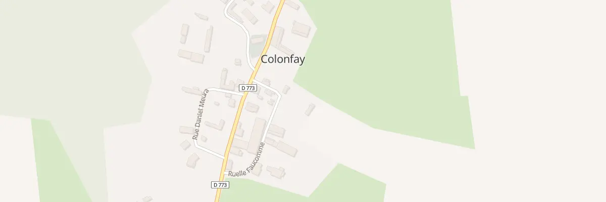 Plan du 2 Rle Faucomme à Colonfay