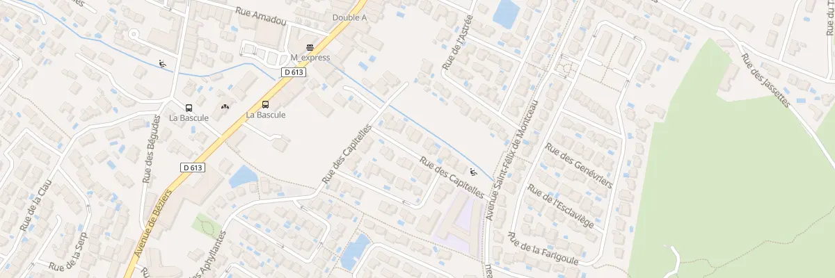 Plan du 12 Rue des Capitelles à Gigean