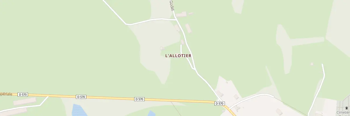 Plan du 5018 Chaumes de l’Allotier à Droiturier