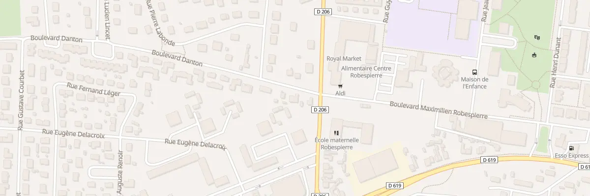 Plan du 3 Bd Danton à Romilly-sur-Seine