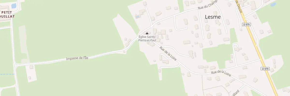 Plan du 5012 Lesme à Lesme