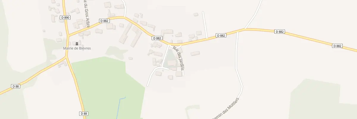 Plan du 26 Rue des Jardins à Bièvres