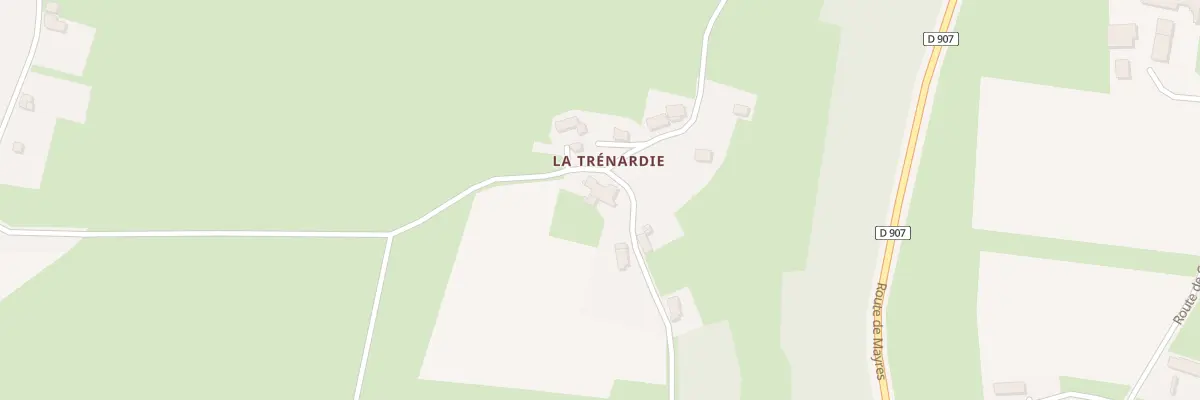 Plan du 5142 La Trenardie à Mayres
