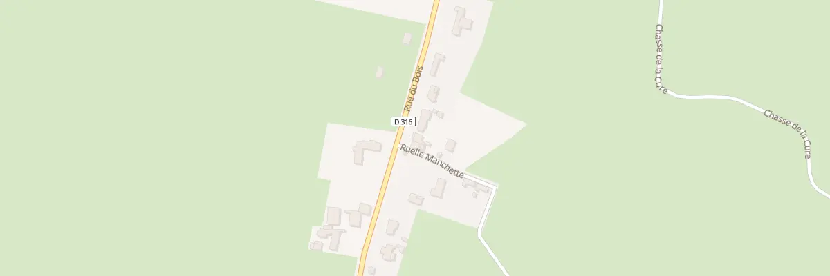 Plan du 24 Rue du Bois au Favril
