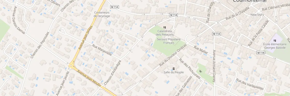 Plan du 5 Che d’Antonégre à Cournonterral