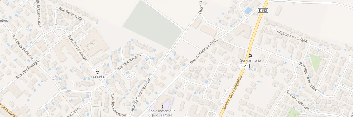 Plan du 18 Rue de Cournonterral à Gigean